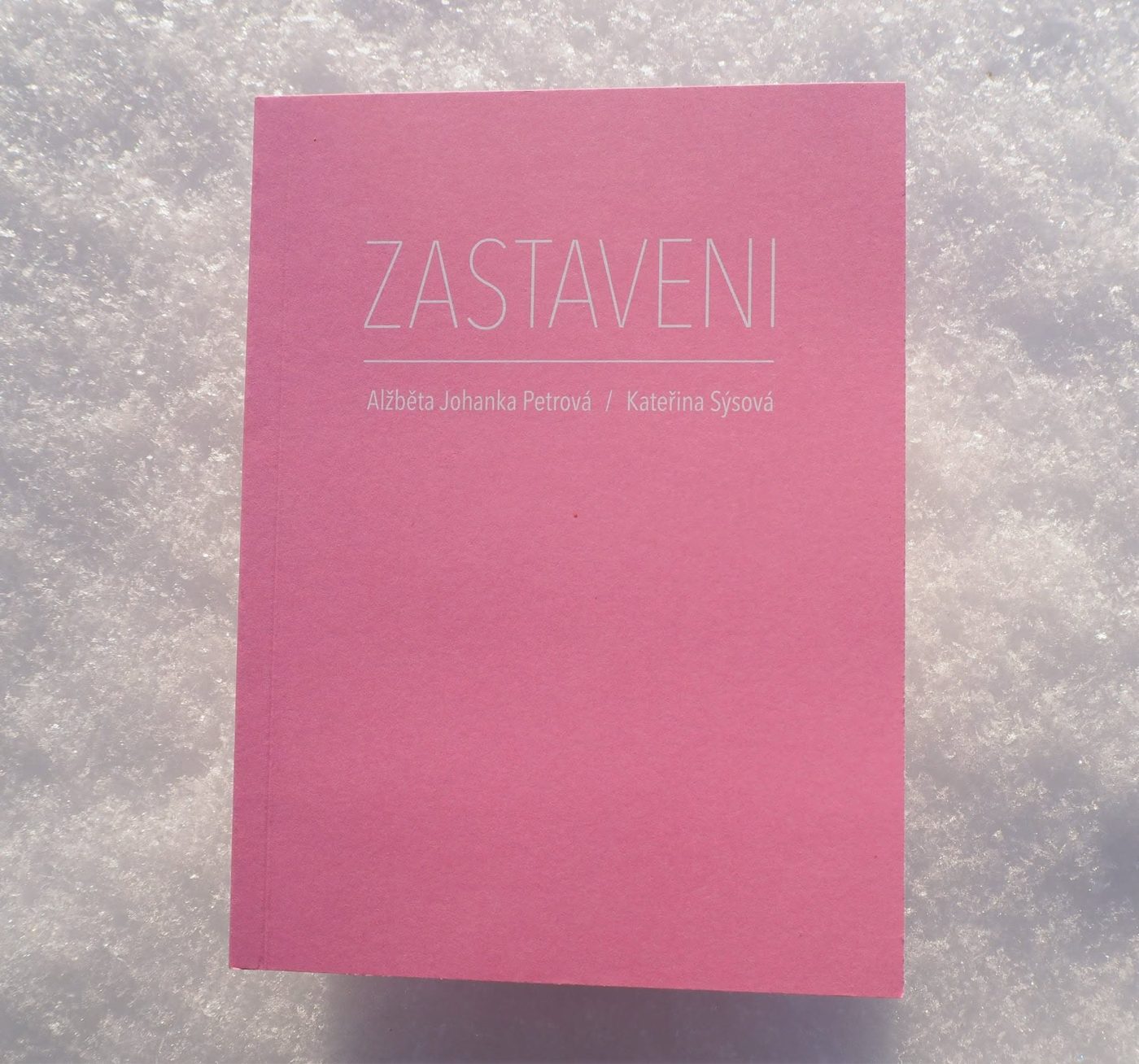 Obálka sbírky Zastaveni